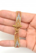 Leather ZigZag Bracelet